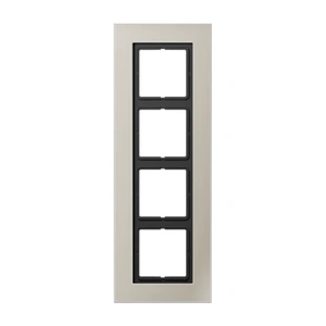 Изображение Рамка на 4 поста LS plus алюминий LSP984ES  Jung