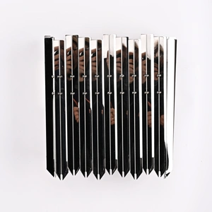 Изображение Бра Grace Lightning Facet Wall Lamp Silver By Imperiumloft