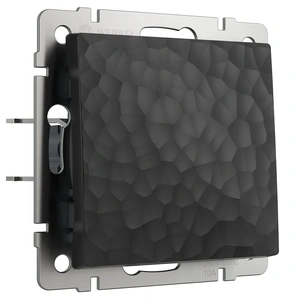 Изображение Выключатель одноклавишный (черный) W1210008