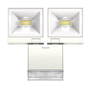 Изображение Прожектор уличный с датчиком движения Theben theLeda S20 WH (1020923)