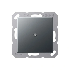 Изображение Вывод кабеля с суппортом EcoProfi Deco антрацит A590BFAANM Jung