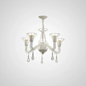 Изображение Подвесная Люстра Cast 5 White By Imperiumloft