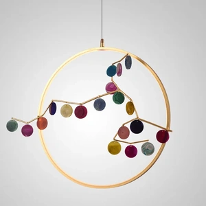 Изображение Подвесной Светильник Agate 10 Multicolour D60 By Imperiumloft