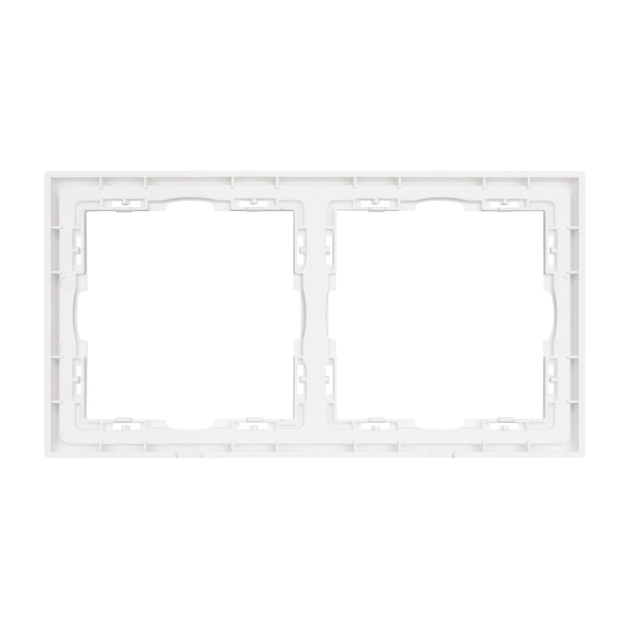 Рамка пластиковая FRM-NOBE-SFPL-2-WH (Arlight, -)